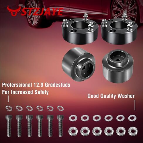 3" Front 2" Rear Leveling Lift Kit Compatible with Dodge Ram 1500 2009-2025 4WD/2WD | No Drill Bolt-On Installation | Fits 35" Tires | Powder Coated Steel | 06DG-3F-2R in Saudi Arabia