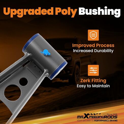 maXpeedingrods Leveling Lift Kit for Dodge Durango 1998-2003 4WD, 1-3" Front & 2" Rear Suspension Lift Kit w/Grease Zerk Fitting in Saudi Arabia