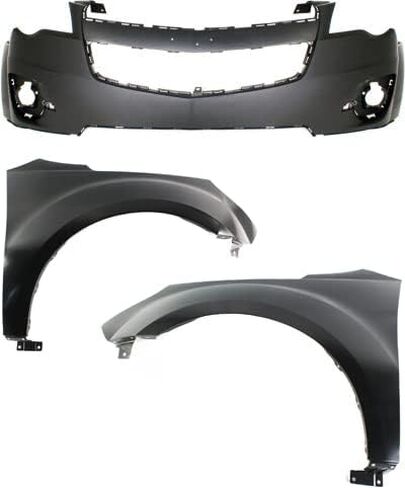 Garage-Pro Bumper Cover KIT Compatible with Chevrolet Equinox 2010-2015 Primed Front in Saudi Arabia