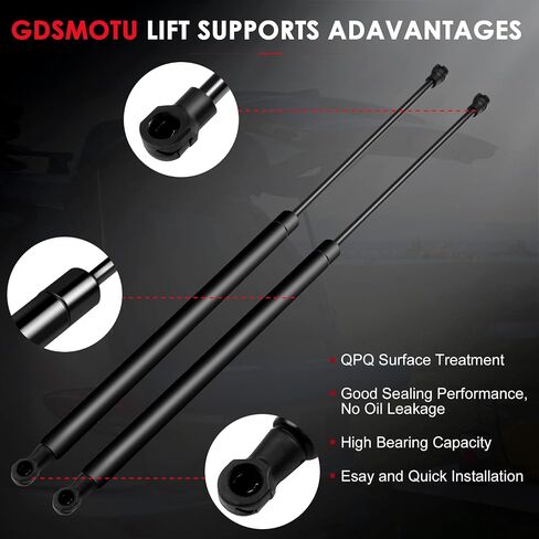 Front Hood Lift Supports Struts Shocks Gas Springs Replacement Parts PM9028 for 2007-2012 for Lexus LS460, 2008-2012 for Lexus LS600h in Saudi Arabia