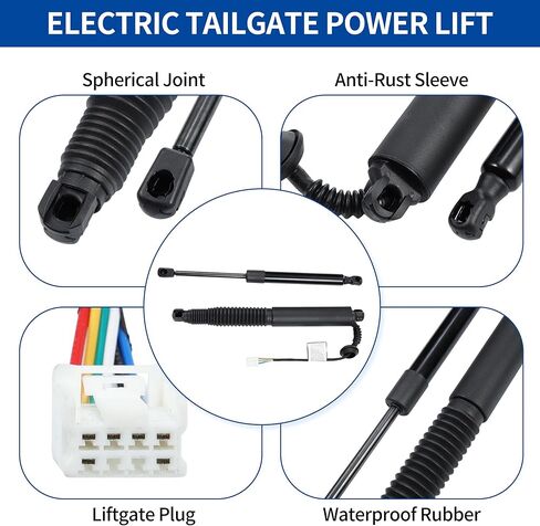 دعم رفع الطاقة للباب الخلفي الأيسر والأيمن لطراز تسلا 3 2021 2022 2023 فتحة الباب الخلفي للصدمات رقم 155148898B قوة الصندوق الكهربائي 1 زوج in Kuwait