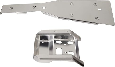 ECOTRIC Full Chassis Glide & Swing Arm Skid Plate Compatible with 2003-2008 Suzuki LTZ400 Z400 Kawasaki KFX400 Arctic Cat DVX400 Guard Bottom Frame Engine in Saudi Arabia