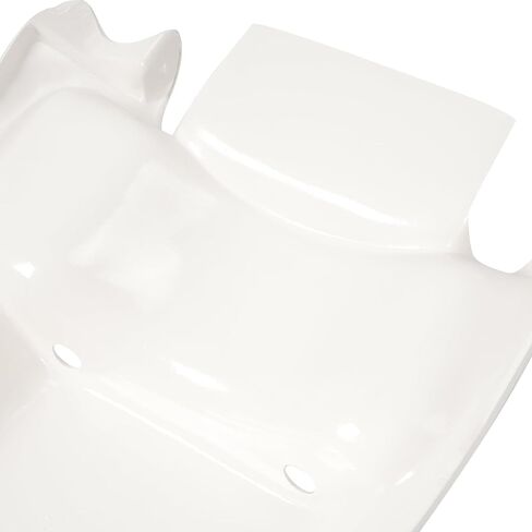HECASA Motorcycle Bodywork Compatible with 1986 1987 Honda TR200 TR 200 Fat Cat Fenders Side panels Covers Headlight Shroud Reproduction Kit ABS White in Saudi Arabia