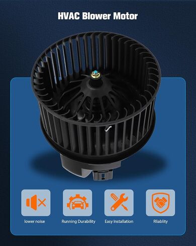 ECCPP HVAC محرك منفاخ مع استبدال قفص المروحة مناسب لـ 2013-2019 لـ Ford Escape/ 2012-2018 للتركيز/ 2014-2018 لـ Transit Connect AC Heater Blower Motor OE استبدال-700272، GV6Z 19805 AA، FO3126143 in Saudi Arabia