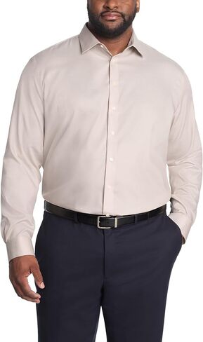 Calvin Klein Mens Dress Shirt Non Iron Stretch (Big and Tall) in Saudi Arabia