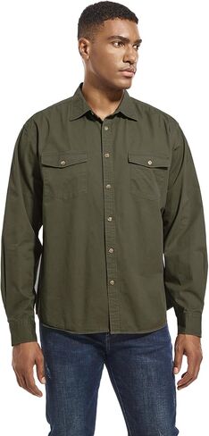 قمصان رجالية بأزرار لأعلى، قمصان طويلة الأكمام بأزرار سفلية مع جيبين، قمصان عمل للرجال in Kuwait