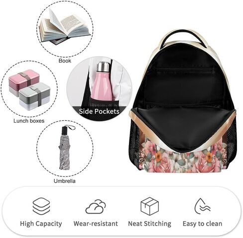 Jesus Catholic Backpack with Lunch Box & Pencil Case, 16 Inch Divine Mercy Themed Bookbag, Adjustable Lightweight Large Capacity, Colorful Religious Christiane Backpack Set with Lunch Bag in Saudi Arabia