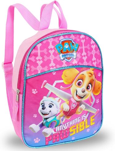 Paw Patrol Backpack for Girls ~ 3 Pc Bundle With Premium 11" Skye Mini School Bag for Toddlers with Stickers and Tattoos School Supplies in Saudi Arabia