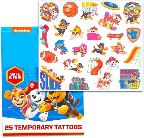 Paw Patrol Backpack for Girls ~ 3 Pc Bundle With Premium 11" Skye Mini School Bag for Toddlers with Stickers and Tattoos School Supplies in Saudi Arabia