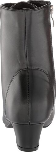 Angel Flex AmeriMark Jada Lace Up Ankle Boots Low Heeled Boots for Women Black 9.5 X-Wide US Women in Saudi Arabia