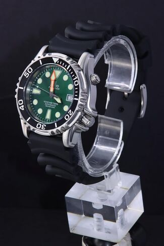 RATIO FreeDiver Helium Safe Dive Watch Stainless Steel Automatic Diver Watch 1000M Water Resistant Diving Watch for Men in Saudi Arabia