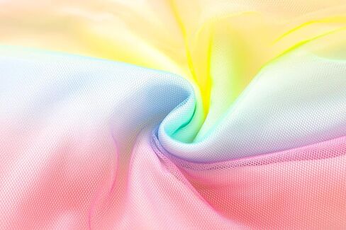 Rainbow Girl Tutu Dress Tulle Princess Girls Dresses Sleeveless Wedding Birthday Party Gift Gown Children's Garden 3-7T in Saudi Arabia