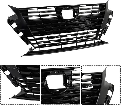 Mesh Grille Front Bumper Grill Black Kit Assembly Replacement for 2023 2024 Altima SR Sedan 4-Door in Saudi Arabia