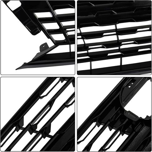Mesh Grille Front Bumper Grill Black Kit Assembly Replacement for 2023 2024 Altima SR Sedan 4-Door in Saudi Arabia