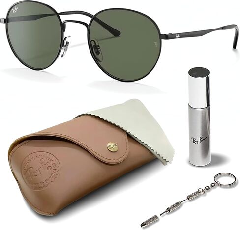 Ray-Ban RB3681 Phantos Shaped Sunglasses for Men & Women with Official RAYBAN Eyewear Kit in Saudi Arabia