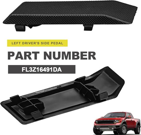 4 PCS Running Board Step Pad Grip Cover Left Driver Side - Compatible with Ford F150 (2015-2022) - OEM FL3Z16491DA in Saudi Arabia