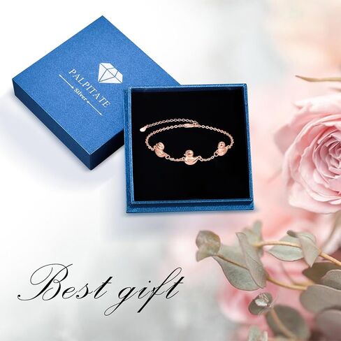 Palpitate Duck Gifts Duck Bracelets for Girls 925 Sterling Silver 925 Cute Ducky Jewelry Birthday for Women Girls in Saudi Arabia