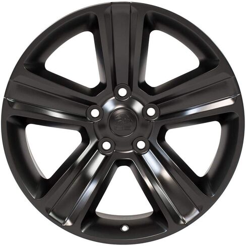 إطارات OE Wheels DG65 مقاس 20 بوصة تناسب طراز Ram 1500 5x139.7 20x9 أسود ساتان - هولاندر 2453 (1) in Saudi Arabia