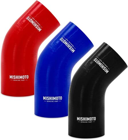 ميشيموتو MMCP-R45-22525BL وصلة انتقال من السيليكون 45 درجة، 2.25 بوصة إلى 2.50 بوصة، أزرق in Saudi Arabia
