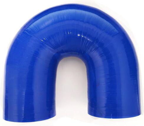 ID 2.5 "63 مللي متر 180 درجة U بيند شكل الكوع مقرنة خرطوم ارتفاع درجة الحرارة 4-Ply عززت خرطوم السيليكون الأحذية المدخول in Kuwait