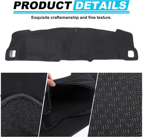 LLKUANG Dash Cover Mat Dash Mat Compatible with Ford Maverick 2022 Terylene Car Dashboard Cover Sun Shade Pad,Anti-Slip Dash Board Pad Accessories(Left Hand Drive) in Saudi Arabia