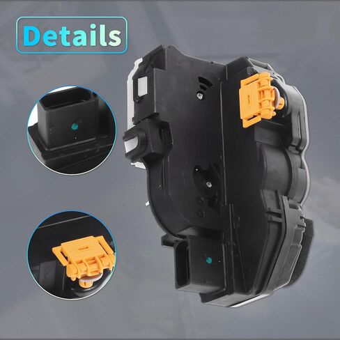X AUTOHAUX Replacement Rear Right Passenger Side Power Door Lock Actuator Motor for GMC Terrain for Cadillac SRX 2010-2016 Door Latch Actuator Assembly No.13503784/13503808 Black in Saudi Arabia