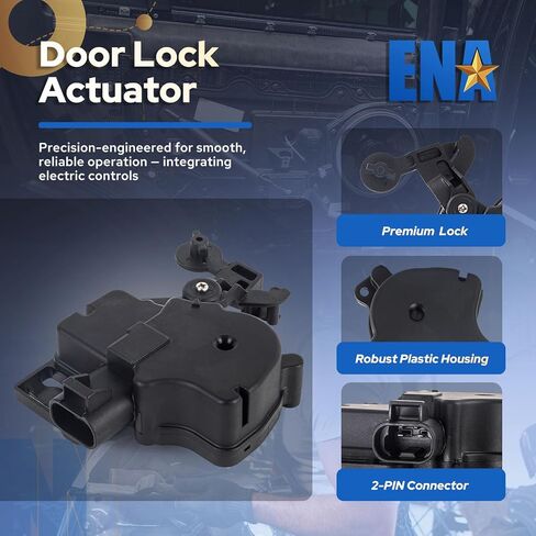 ENA 746-015 Rear Liftgate Trunk Latch Lock Actuator Compatible with 2000-2006 Chevy GMC Cadillac Vehicles Yukon Tahoe Yukon XL Suburban 1500 2500 Escalade ESV EXT Tailgate Replace 15250765 15199583 in Saudi Arabia
