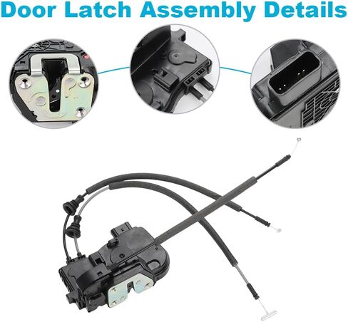 Rear Left Driver Side Door Lock Latch Actuator Assembly Compatible with Hyundai Sonata 2011-2014 Hyundai Sonata Hybrid 2011-2015 Door Lock Actuator Replacement for 81410-3S000 814103S000 in Saudi Arabia
