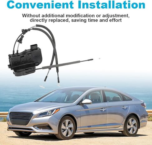 Rear Left Driver Side Door Lock Latch Actuator Assembly Compatible with Hyundai Sonata 2011-2014 Hyundai Sonata Hybrid 2011-2015 Door Lock Actuator Replacement for 81410-3S000 814103S000 in Saudi Arabia