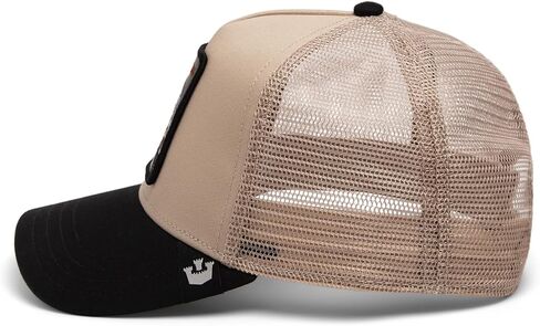 قبعة Goorin The Vicious Snake Trucker Hat، خشب الأبنوس، مقاس واحد للبالغين، للجنسين in Kuwait