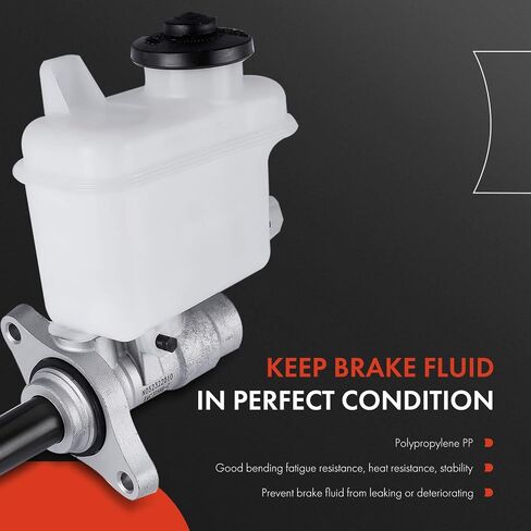 A-Premium Brake Master Cylinder with Reservoir and Sensor Compatible with Toyota Vehicles - Tundra 2007-2015/2017-2019, Sequoia 2008-2019 - Replace# 472010C070 in Saudi Arabia