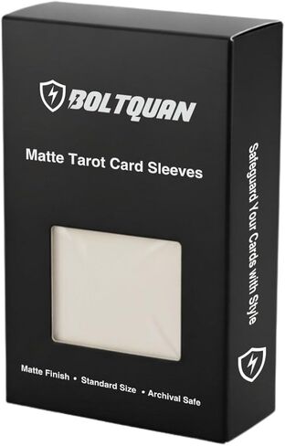 72x122 mm Tarot Card Sleeves – Premium Protective Card Sleeves for Standard Tarot Decks, Durable Clear Non-Glare Finish, Fits Most Tarot Cards in Kuwait