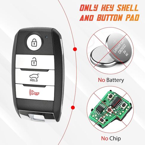95440-2T500 Key Fob Shell Case Compatible with Optima 2014 2015 in Saudi Arabia