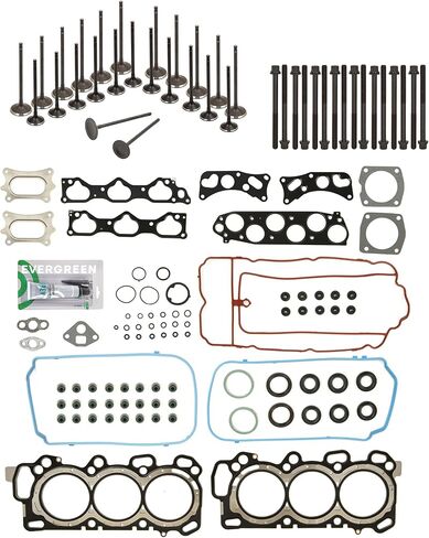 MA-5741115821 Head Gasket Set Intake Exhaust Valves Compatible With/For 09 Honda Odyssey Pilot 3.5L in Saudi Arabia
