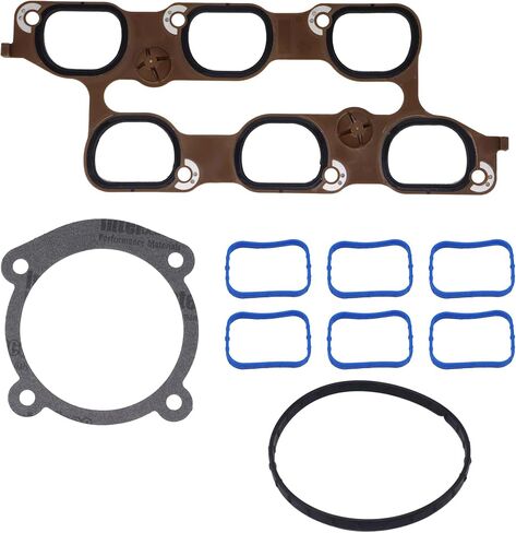 HiSport Lower Intake Manifold Gasket MS972401 12673300 MS19966 Compatible with Buick GMC Cadillac Chevrolet Enclave XTS Traverse Acadia 2009-2016, Lacrosse Camaro SRX STS CTS 3.6L V6 in Saudi Arabia
