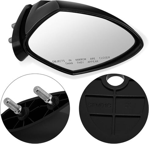 M MATI Right Side Mirror for Yamaha Waverunner EX1050 EX Deluxe/Limited/Sport ER1050 EXR JB1050 JetBlaster 2017-2023 F3Y-U596C-10-00 in Saudi Arabia