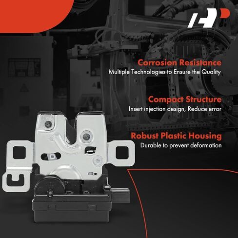 A-Premium Trunk Lid Latch Lock Actuator 51242754528 Hatch Lock Trunk Latch Compatible with 2002-2015 Mini Cooper R50 RR52 53 R56 R57 R59 Rear Tailgate Lock Actuator with 4 Pins in Saudi Arabia