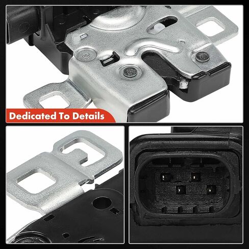 A-Premium Trunk Lid Latch Lock Actuator 51242754528 Hatch Lock Trunk Latch Compatible with 2002-2015 Mini Cooper R50 RR52 53 R56 R57 R59 Rear Tailgate Lock Actuator with 4 Pins in Saudi Arabia