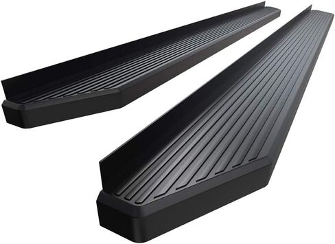 HD Ridez Running Board 6" Black Compatible with Ford Bronco 2021-2025 Sport Utility 2-Door (Nerf Bar Side Steps Side Bars) in Saudi Arabia
