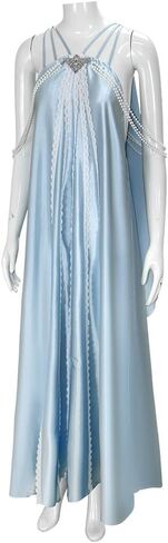 Queen Padme Amidala Dress Costume for Women Blue Outfits Amidala Cosplay Halloween Dress up in Saudi Arabia