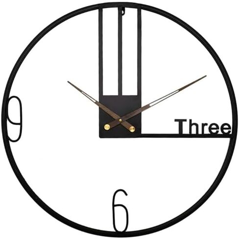 Modern Wall Clock - Silent, Non-Ticking Decorative Timepiece for Home & Office (World Map Design) in Saudi Arabia