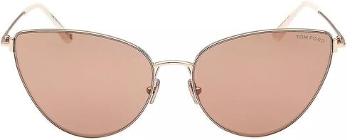 Tom Ford Sunglasses FT 1005 Anais- 02 32G Shiny Pale Gold, t Logo/Copper Wit in Saudi Arabia