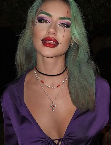 الأسود القوطية المختنق قلادة للنساء هالوين القوطية الصليب قلادة القلائد الظلام الشرير ايمو الجرونج مصاص دماء قلادة الهيب هوب مجوهرات in Kuwait