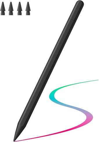 Pens Pen for iPad 2018-2025 ، 5 دقائق ، قلم رصاص سريع التوافق مع Apple iPad 11/10/9/8/7/6 ، iPad Pro M4/Pro 12.9 (6/5/4/3)/Pro 11 "(4/3/2/1) in Saudi Arabia