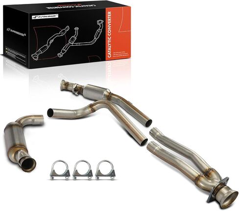 A-Premium Front Catalytic Converter Direct-Fit Compatible with Ford Transit-150/Transit-250 2015 2016 2017 2018 2019, Transit-350/Transit-350 HD 2015-2019, 3.7L, EPA Compliant in Saudi Arabia