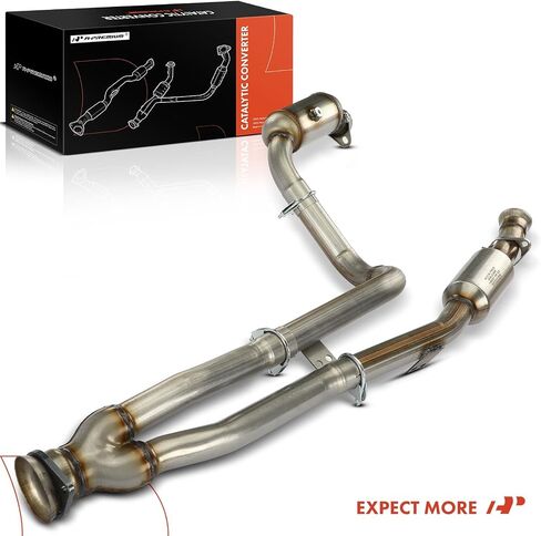 A-Premium Front Catalytic Converter Direct-Fit Compatible with Ford Transit-150/Transit-250 2015 2016 2017 2018 2019, Transit-350/Transit-350 HD 2015-2019, 3.7L, EPA Compliant in Saudi Arabia