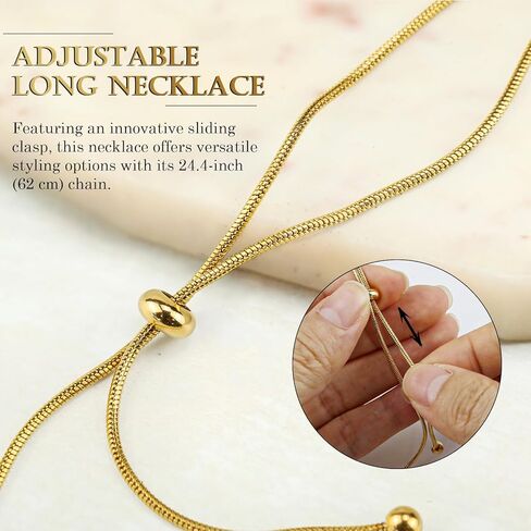 Stainless Steel Beaded Adjustable Long Tassel Dress in Kuwait