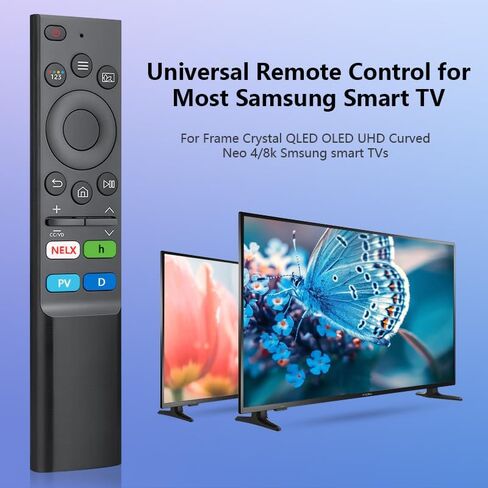 for Samsung TV Replacement Remote, Compatible for Samsung Frame Smart TVs BN59-01385A Universal Voice Control Remotes QLE Battery Version in Saudi Arabia