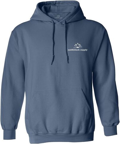 Saddleback Supply Men's Western Logo Pullover Hoodies in S-4XL in Saudi Arabia
