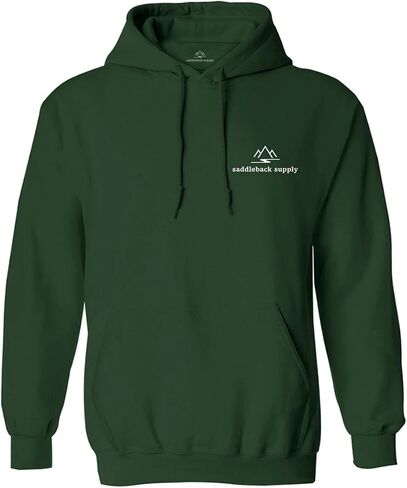 Saddleback Supply Men's Western Logo Pullover Hoodies in S-4XL in Saudi Arabia